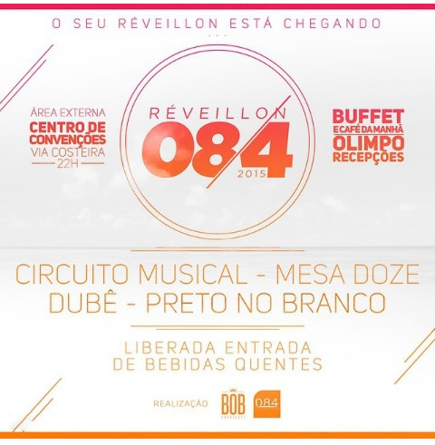 Circuito Musical, Mesa Doze, Dubê e Preto no Branco - Réveillon 084 2015