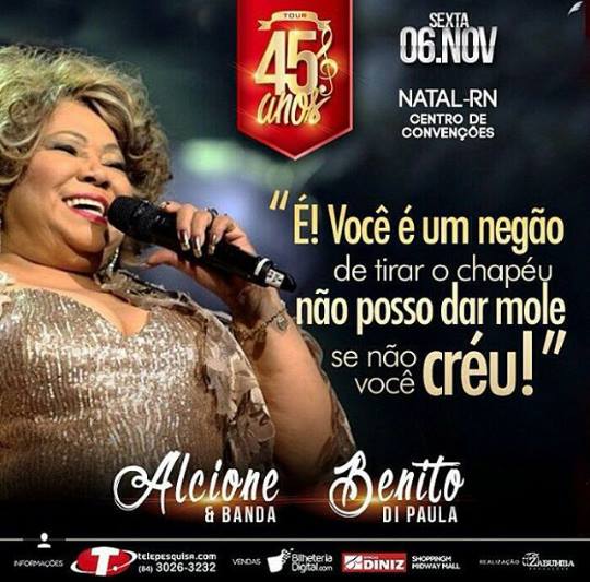 Alcione & Banda e Benito Di Paula