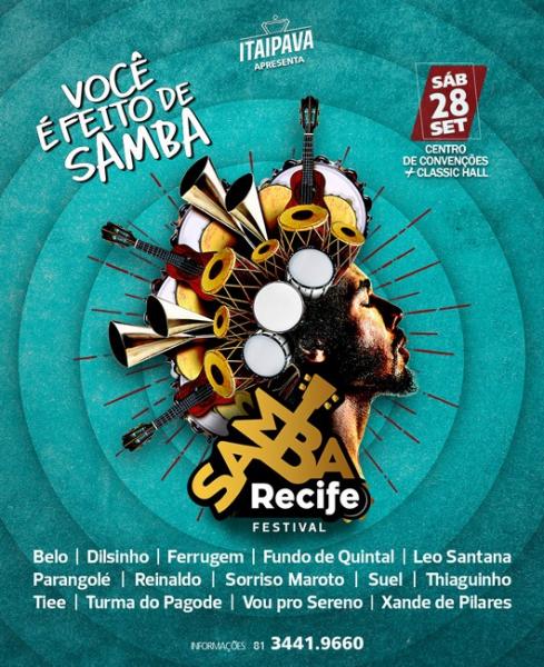 Belo, Dilsinho, Ferrugem, Fundo de Quintal, Léo Santana, Parangolé, Reinaldo, Sorriso Maroto, Suel, Thiaguinho, Tiee, Turma do Pagode, Vou pro Sereno e Xande de Pilares - Você é feito de Samba