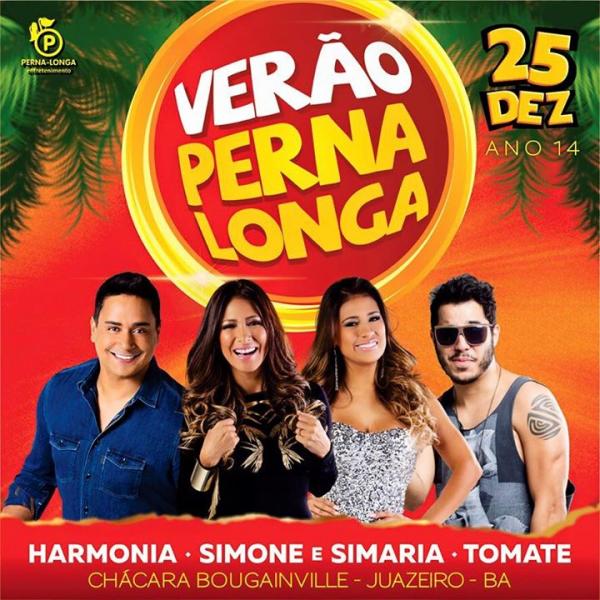 Harmonia do Samba, Simone & Simaria e Tomate - Verão Pernalonga 2015
