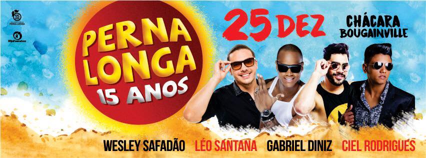 Wesley Safadão, Léo Santana, Gabriel Diniz e Ciel Rodriges - Pernalonga 15 Anos