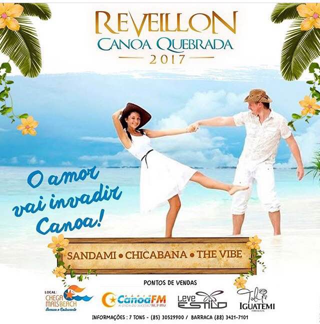 Sandami, Chicabana e The Vibe - Reveillon Canoa Quebrada