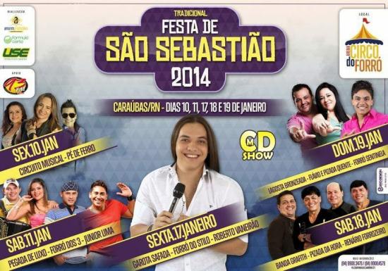 Pegada de Luxo, Forró dos 3 e Júnior Lima - Festa de São Sebastião