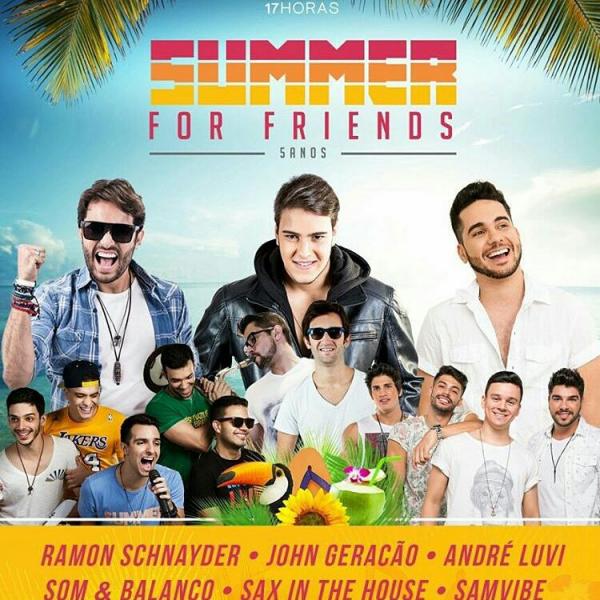 Ramon Schnayder, John Geração, André Luvi, Som & Balanço, Sax in the House e Samvibe - Summer for Friends