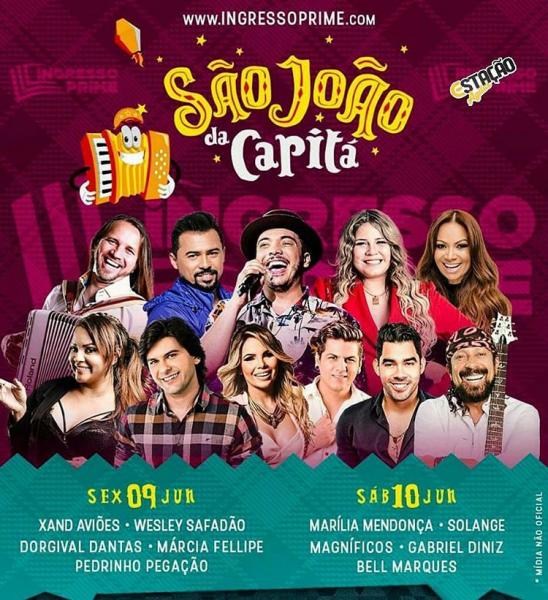 Dorgival Dantas, Avióes do Forró, Wesley Safadão, Márcia Fellipe e Pedrinho Pegação - São João da Capitá