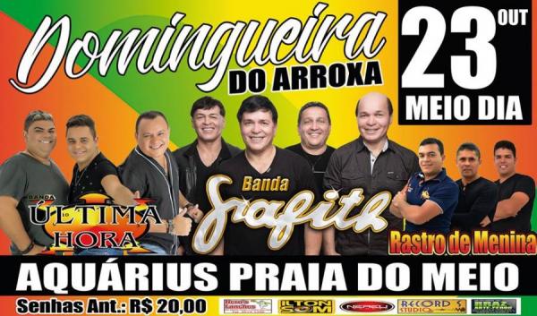 Banda Grafith, Banda Última Hora e Rasto de Menina - Domingueira do Arroxa