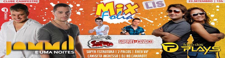 Jammil e Forró dos Plays - Mix Folia