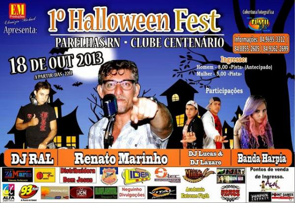 Dj Ral e Renato Marinho - 1º Halloween Fest