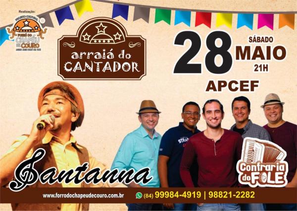 Santana o Cantador e Confraria do Fole - Arraiá do Cantador