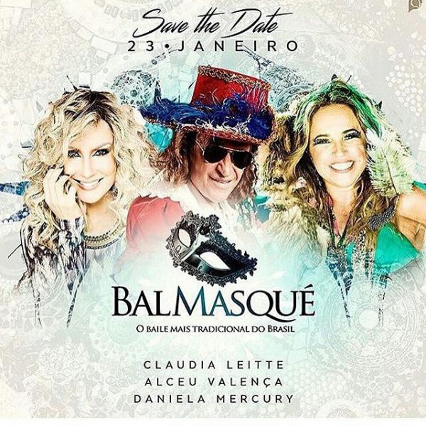 Alceu Valença, Claudia Leitte e Daniela Mercury - Bal Masqué