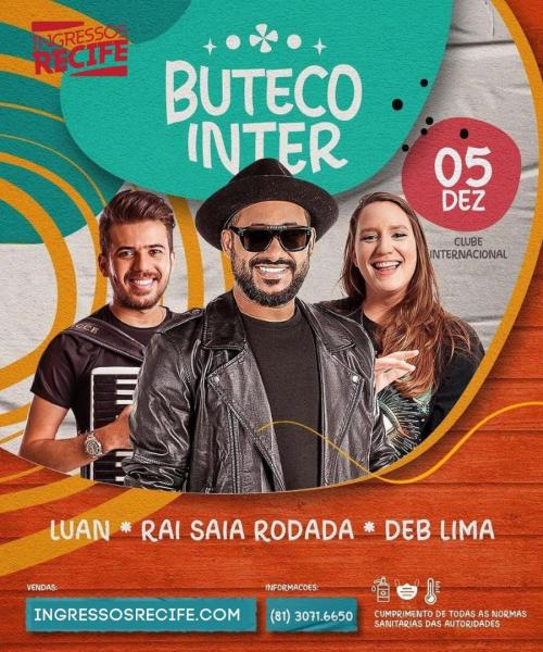 Luan, Raí Saia Rodada e Deb Lima - Buteco Inter
