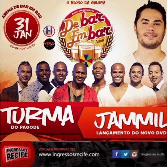 Turma do Pagode e Jammil - Bloco De Bar em Bar