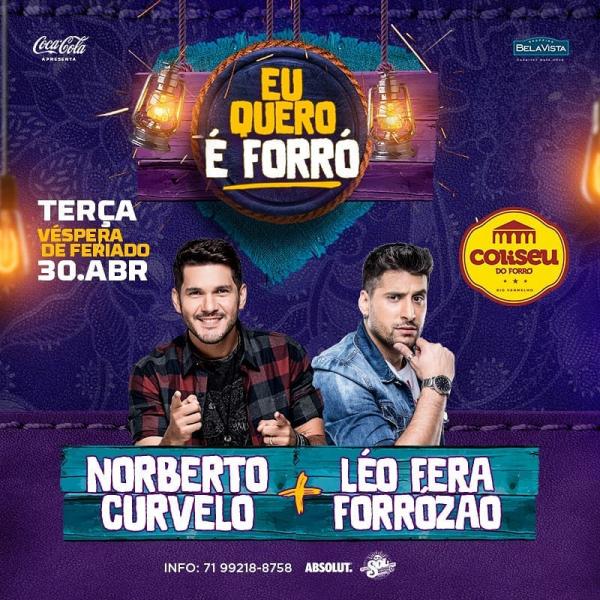 Noberto Curvelo e Léo Fera Forrozão