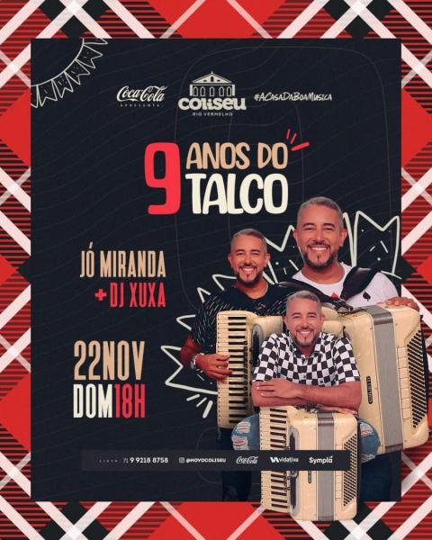 Jó Miranda e Dj Xuxa - 9 anos do Talco