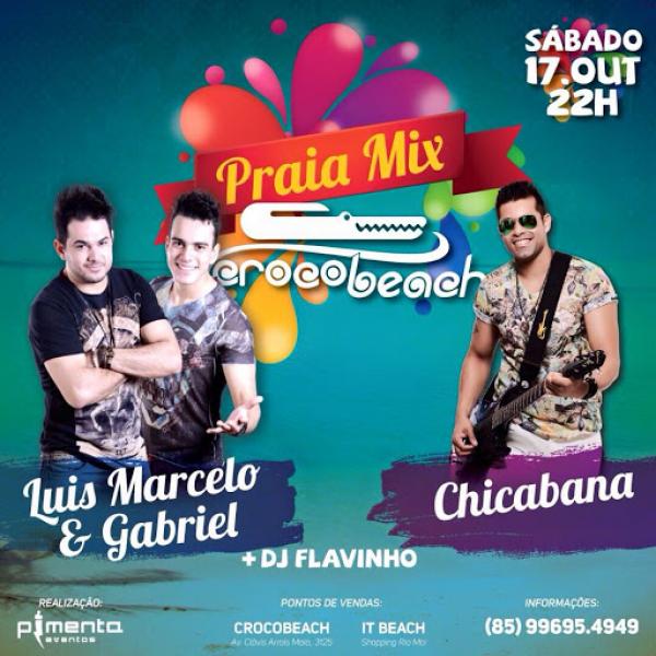 Luis Marcelo & Gabriel, Chicabana e Dj Flavinho - Praia Mix