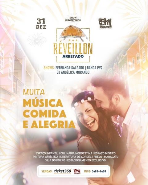 Fernanda Salgado, Banda PV2 e Dj Angélica Morango - Réveillon Arretado