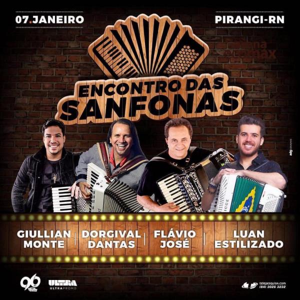 Giullian Monte, Dorgival Dantas, Flávio José e Luan Estilizado - Encontro das Sanfonas