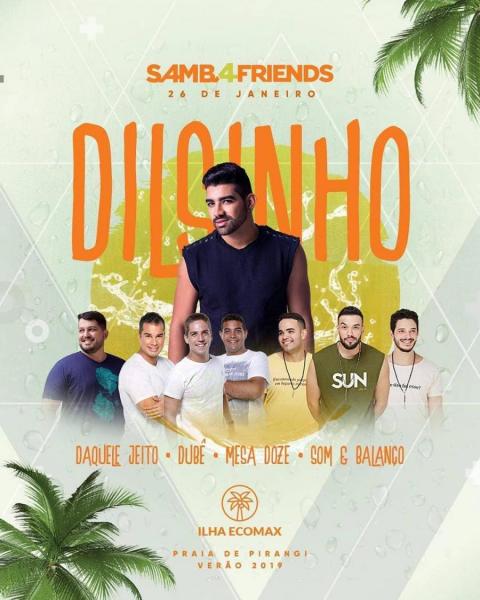Daquele Jeito, Dilsinho, Dubê, Mesa Doze e Som & Balanço - Samba4Friends