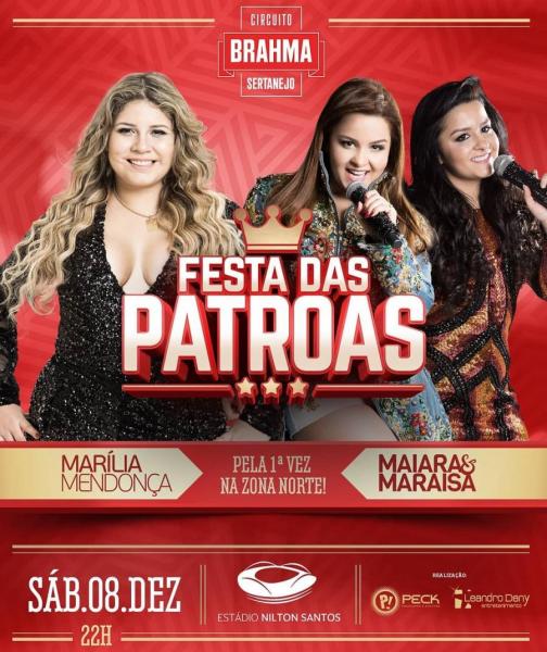 Marília Mendonça e Maiara & Maraisa - Festa das Patroas