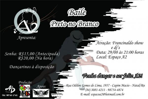 Baile Preto no Branco