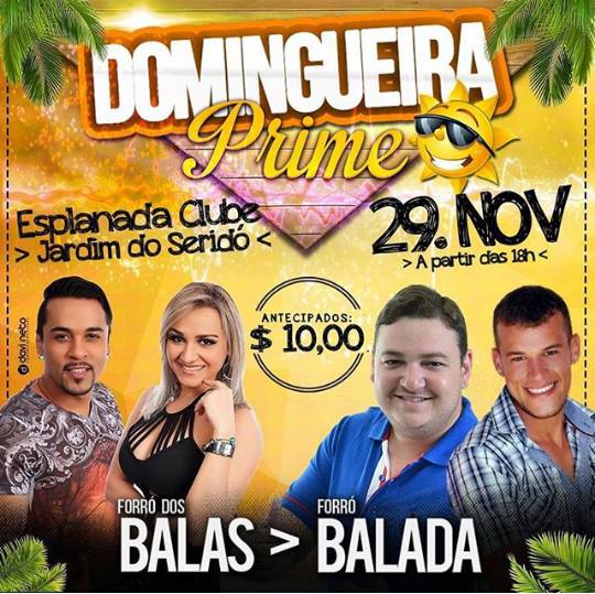 Forró dos Balas e Forró Balada - Domingueira Prime