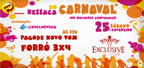 Pagode Novo Tom e Forró 3x4 - Ressaca do Carnaval