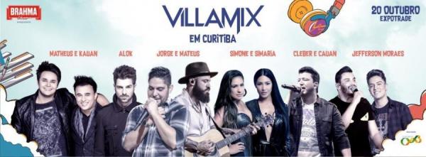 Jorge Mateus, Matheus e Kauan, Simone e Simaria, Alok, Cleber e Cauan >e Jefferson Moraes - Villa Mix