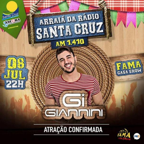 Giannini Alencar - Arraiá da Rádio Santa Cruz