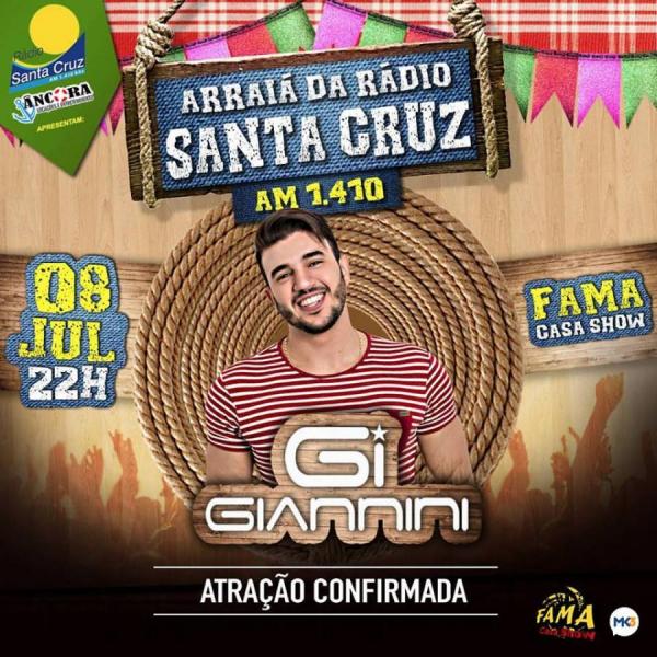 Giannini Alencar - Arraiá da Rádio Santa Cruz