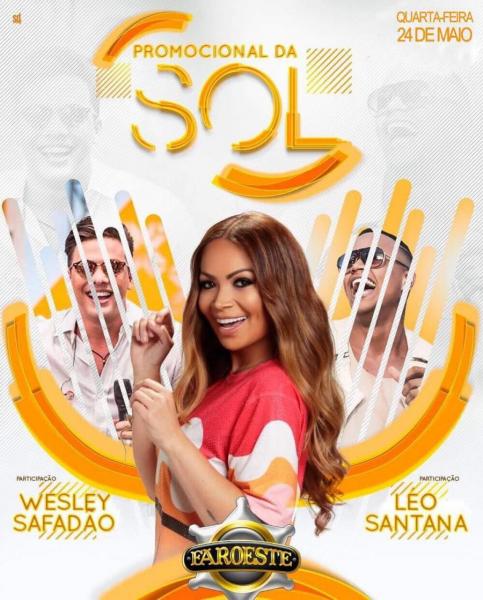 Solange Almeida, Wesley Safadão e Léo Santana