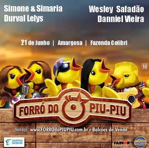 Simone & Simaria, Durval Lelys, Wesley Safadão e Danniel Vieira - Forró do Piu-Piu