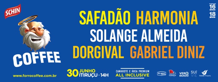 Safadão, Harmonia, Solange Almeida, Dorgival Dantas e Gabriel Diniz - Forró Coffee