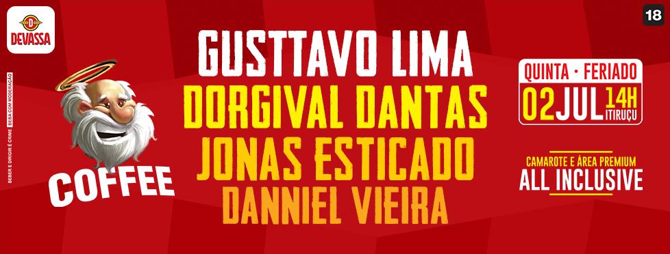SUSPENSO - Danniel Vieira, Gusttavo Lime, Jonas Esticado e Dorgival Dantas - Forró Coffe