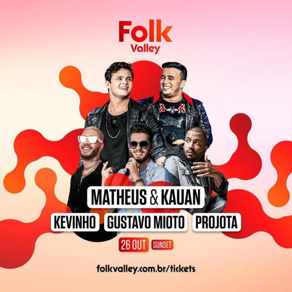 Matheus & Kauan, Kevinho, Gustavo Mioto e Projota