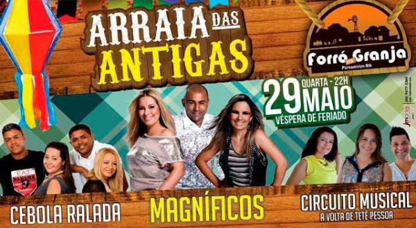 Banda Magníficos, Circuito Musical e Cebola Ralada