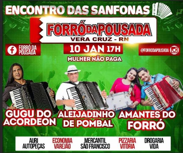 Gugu do Acordeon, Aleijadinho de Pombal e Amantes do Forró - Encontro das Sanfonas