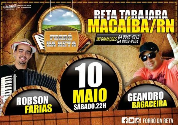 Robson Farias e Geandro Bagaceira