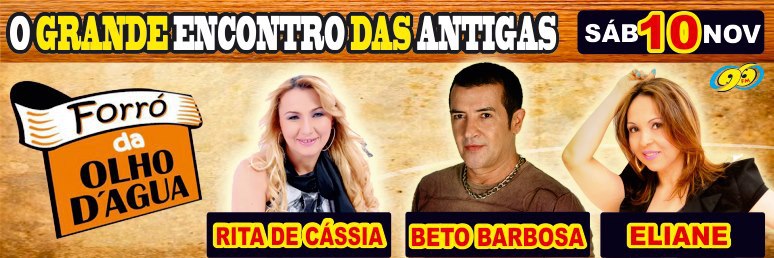 Rita de Cássia, Beto Barbosa e Eliane