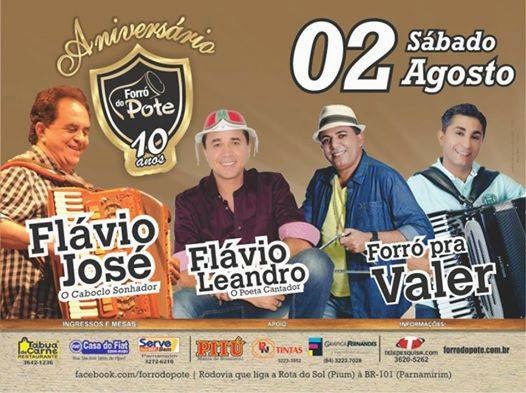 Flávio José, Flávio Leandro e Forró Pra Valer