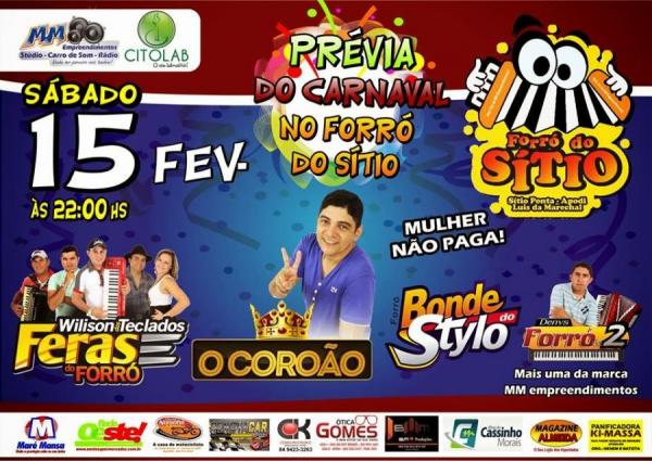 Feras do Forró, O Coroão e Bonde do Stylo - Prévia do Carnaval