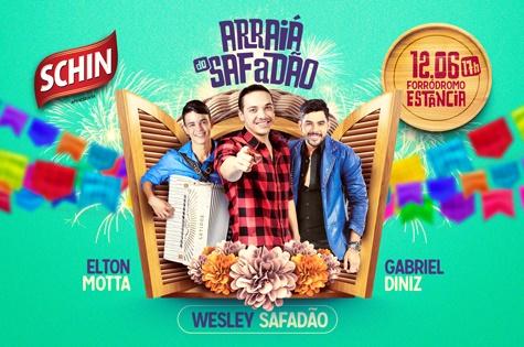 Wesley Safadão, Gabriel Diniz e Elton Mota - Arraiá do Safadão