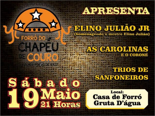 Elino Julião Jr., As Carolinas e Trios de Sanfoneiros - Forró do Chpéu de Couro
