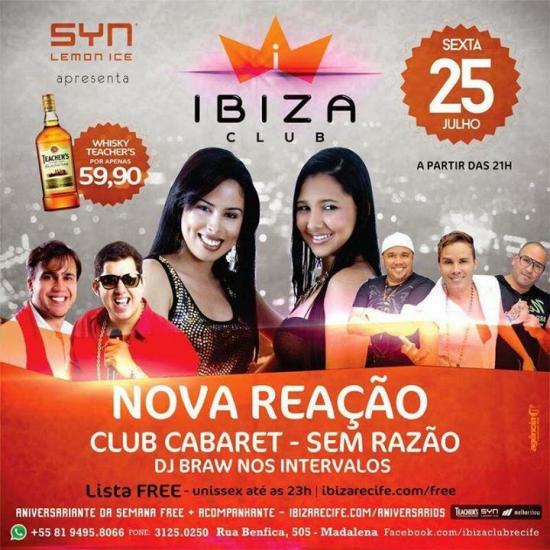 Nova Reação, Club Cabaret e Sem Razão