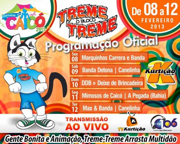 Max e Banda e Canelinha e Banda - Bloco Treme Treme