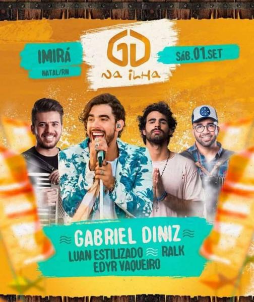 Gabriel Diniz, Luan Estilizado, Ralk, Edyr Vaqueiro - GD na Ilha