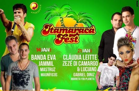 Cláudia Leitte, Zezé di Camargo & Luciano, Gabriel Dinis e Marreta You Planeta - Itamaracá Fest 2012