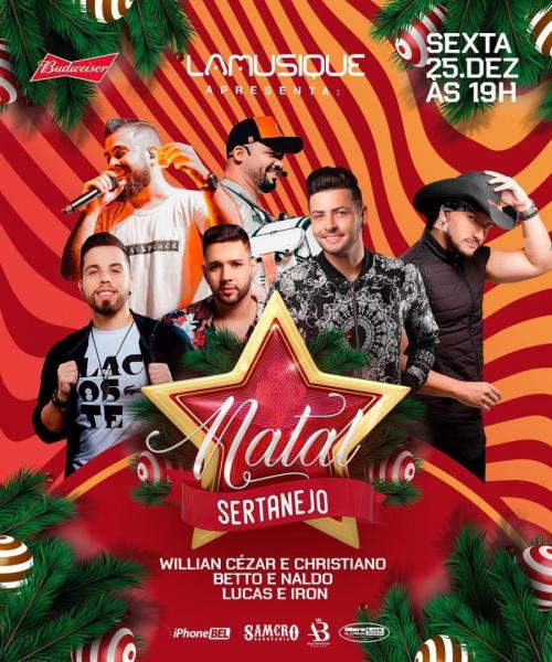 Willian Cézar & Christiano, Betto & Naldo e Lucas & Iron - Natal Sertanejo