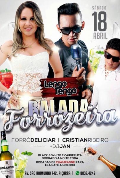 Forró Deliciar e Cristian Ribeiro - Balada Forrozeira