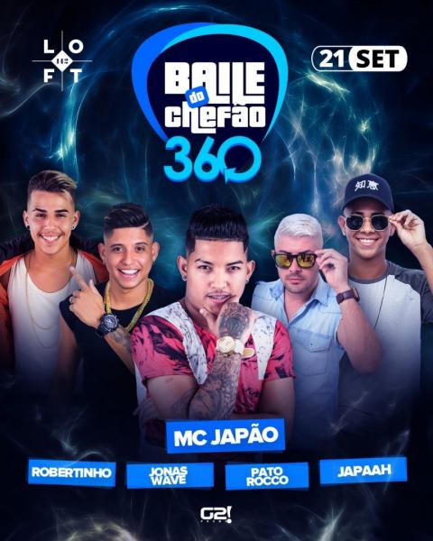 Mc Japão, Robertinho, Jonas Wave, Pato Rocco e Japaah - Baile do Chefão