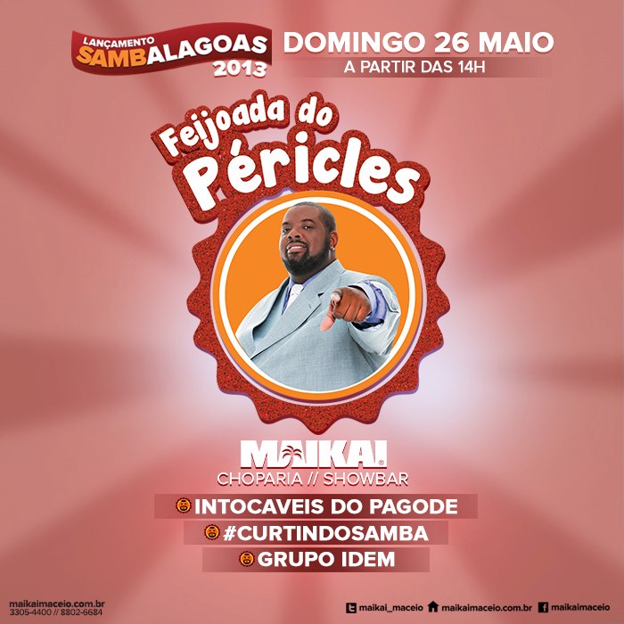 Péricles, Intocaveis do Pagode, #CurtindoSamba e Grupo Idem - Feijoada do Péricles